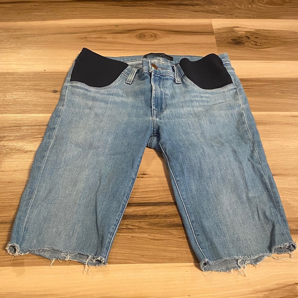J Brand Light Blue Denim Shorts